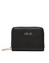 Liu Jo Малък дамски портфейл Ecs S Zip Around AA3263 E0086 Черен - Pepit.bg