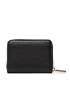 Liu Jo Малък дамски портфейл Ecs S Zip Around AA3263 E0086 Черен - Pepit.bg
