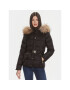Liu Jo Пухено яке MF3062 T3130 Черен Regular Fit - Pepit.bg