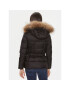 Liu Jo Пухено яке MF3062 T3130 Черен Regular Fit - Pepit.bg