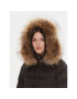 Liu Jo Пухено яке MF3062 T3130 Черен Regular Fit - Pepit.bg