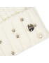 Liu Jo Шапка Cappello Con Applica 2F3065 M0300 Бял - Pepit.bg