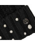 Liu Jo Шапка Cappello Con Applica 2F3065 M0300 Черен - Pepit.bg