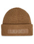 Liu Jo Шапка Cappello Logo Applic 2F3041 M0300 Кафяв - Pepit.bg