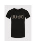 Liu Jo Тишърт 5F1031 J7905 Черен Regular Fit - Pepit.bg