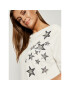 Liu Jo Тишърт CA0175 J5884 Бял Regular Fit - Pepit.bg