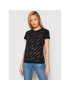 Liu Jo Тишърт CA1174 J5003 Черен Regular Fit - Pepit.bg