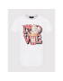Liu Jo Тишърт CA2258 J5003 Бял Regular Fit - Pepit.bg