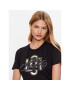 Liu Jo Тишърт CF3320 JS003 Черен Regular Fit - Pepit.bg