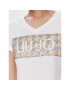 Liu Jo Тишърт MF3338 JS923 Бял Regular Fit - Pepit.bg