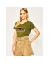 Liu Jo Тишърт TA0185 J9944 Зелен Regular Fit - Pepit.bg