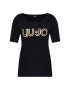 Liu Jo Sport Тишърт TA1012 J7905 Черен Regular Fit - Pepit.bg