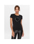 Liu Jo Тишърт TF3295 J0088 Черен Regular Fit - Pepit.bg