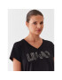 Liu Jo Тишърт TF3297 J6040 Черен Regular Fit - Pepit.bg