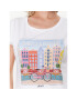 Liu Jo Тишърт WA3291 JS923 Бял Regular Fit - Pepit.bg