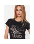 Liu Jo Тишърт WF3090 JS003 Черен Regular Fit - Pepit.bg