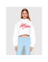 Local Heroes Суитшърт Graffiti SS22S0015 Бял Cropped Fit - Pepit.bg