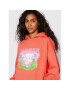 Local Heroes Суитшърт Utopia SS22S0027 Розов Oversize - Pepit.bg