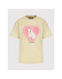 Local Heroes Тишърт Bunny AW22T0001 Бежов Oversize - Pepit.bg