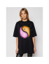 Local Heroes Тишърт Dusty Yin Yang SS21D0006 Черен Oversize - Pepit.bg