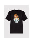 Local Heroes Тишърт Puppy SS22T0027 Черен Relaxed Fit - Pepit.bg