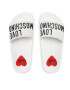 LOVE MOSCHINO Чехли JA28052G1GI14100 Бял - Pepit.bg
