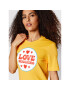 LOVE MOSCHINO Ежедневна рокля W5A0228E 1951 Жълт Regular Fit - Pepit.bg