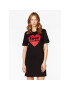 LOVE MOSCHINO Ежедневна рокля W5A0230M 4405 Черен Regular Fit - Pepit.bg