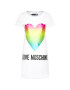 LOVE MOSCHINO Ежедневна рокля W592914M 3876 Бял Regular Fit - Pepit.bg