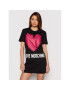 LOVE MOSCHINO Ежедневна рокля W5A0221M 3876 Черен Regular Fit - Pepit.bg