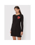 LOVE MOSCHINO Ежедневна рокля W5C9201E 2374 Черен Regular Fit - Pepit.bg