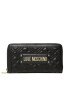 LOVE MOSCHINO Голям дамски портфейл JC5600PP1HLA0000 Черен - Pepit.bg