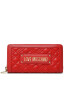 LOVE MOSCHINO Голям дамски портфейл JC5600PP1HLA0500 Червен - Pepit.bg