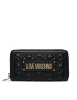 LOVE MOSCHINO Голям дамски портфейл JC5600PP1ILA0000 Черен - Pepit.bg