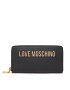 LOVE MOSCHINO Голям дамски портфейл JC5611PP1IKD0000 Черен - Pepit.bg