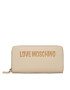 LOVE MOSCHINO Голям дамски портфейл JC5611PP1IKD0110 Екрю - Pepit.bg