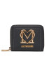 LOVE MOSCHINO Голям дамски портфейл JC5722PP0HKG0000 Черен - Pepit.bg