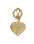 LOVE MOSCHINO Ключодържател JC5452PP4IK24901 Златист - Pepit.bg