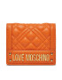 LOVE MOSCHINO Малък дамски портфейл JC5601PP0HLA0453 Оранжев - Pepit.bg