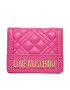 LOVE MOSCHINO Малък дамски портфейл JC5601PP1ILA0615 Розов - Pepit.bg