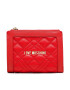 LOVE MOSCHINO Малък дамски портфейл JC5606PP1GLA0500 Червен - Pepit.bg