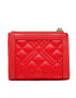 LOVE MOSCHINO Малък дамски портфейл JC5606PP1GLA0500 Червен - Pepit.bg