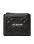 LOVE MOSCHINO Малък дамски портфейл JC5606PP1HLA0000 Черен - Pepit.bg