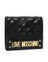 LOVE MOSCHINO Малък дамски портфейл JC5601PP0DLA0000 Черен - Pepit.bg