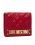 LOVE MOSCHINO Малък дамски портфейл JC5601PP0DLA0500 Червен - Pepit.bg