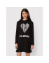 LOVE MOSCHINO Плетена рокля W5B1905M 4055 Черен Regular Fit - Pepit.bg