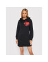 LOVE MOSCHINO Плетена рокля W5B2480M 4055 Черен Regular Fit - Pepit.bg