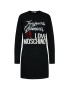 LOVE MOSCHINO Плетена рокля WS57R11X 1434 Черен Regular Fit - Pepit.bg