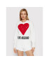 LOVE MOSCHINO Пуловер WSM1011X 1472 Бял Regular Fit - Pepit.bg