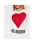 LOVE MOSCHINO Пуловер WSM1011X 1472 Бял Regular Fit - Pepit.bg